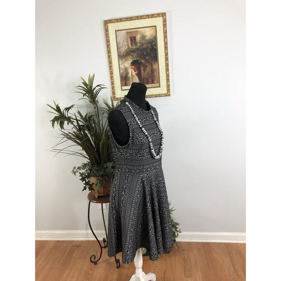 Altard State Woman Dress LG Cowl Neck Sleeveless A-Line Boho Academia Fairy Core - Picture 2 of 8